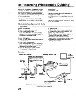 Предварительный просмотр 30 страницы Panasonic PV-615S Operating Instructions Manual