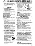 Preview for 3 page of Panasonic PV-8453 Operating Instructions Manual