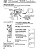 Preview for 26 page of Panasonic PV-8453 Operating Instructions Manual