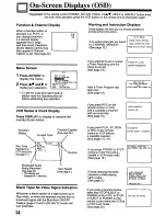 Предварительный просмотр 14 страницы Panasonic PV-8660 Operating Instructions Manual