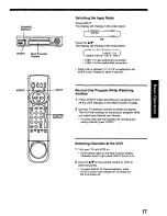 Предварительный просмотр 17 страницы Panasonic PV-8660 Operating Instructions Manual