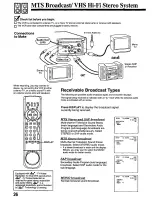 Предварительный просмотр 26 страницы Panasonic PV-8660 Operating Instructions Manual