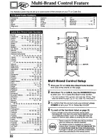 Предварительный просмотр 32 страницы Panasonic PV-8660 Operating Instructions Manual