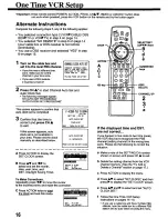 Preview for 16 page of Panasonic PV-8665S Operating Instructions Manual