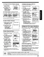 Preview for 17 page of Panasonic PV-8665S Operating Instructions Manual