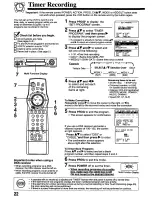 Preview for 22 page of Panasonic PV-8665S Operating Instructions Manual