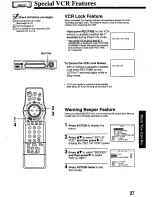 Preview for 27 page of Panasonic PV-8665S Operating Instructions Manual