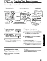 Preview for 31 page of Panasonic PV-8665S Operating Instructions Manual