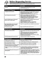 Preview for 38 page of Panasonic PV-8665S Operating Instructions Manual