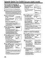 Preview for 40 page of Panasonic PV-8665S Operating Instructions Manual