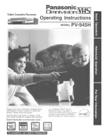 Panasonic PV-945H Operating Instructions Manual preview