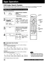 Preview for 16 page of Panasonic PV-945H Operating Instructions Manual