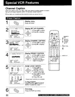 Preview for 22 page of Panasonic PV-945H Operating Instructions Manual