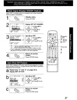 Preview for 27 page of Panasonic PV-945H Operating Instructions Manual