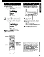 Preview for 9 page of Panasonic PV-C1322 Operating Manual