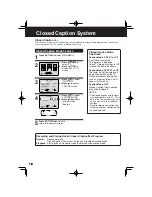 Preview for 18 page of Panasonic PV-C1323-K Operating Instructions Manual