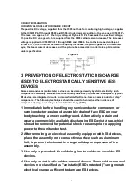 Предварительный просмотр 11 страницы Panasonic PV-C1323A Service Manual