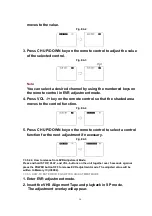 Предварительный просмотр 60 страницы Panasonic PV-C1323A Service Manual