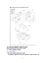 Предварительный просмотр 82 страницы Panasonic PV-C1323A Service Manual