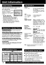 Предварительный просмотр 162 страницы Panasonic PV-C1323A Service Manual