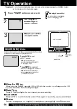 Предварительный просмотр 172 страницы Panasonic PV-C1323A Service Manual