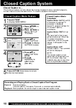 Предварительный просмотр 176 страницы Panasonic PV-C1323A Service Manual