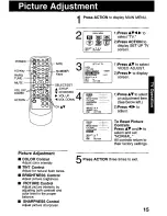 Preview for 15 page of Panasonic PV-C1342 Operating Manual