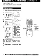 Preview for 28 page of Panasonic PV-C1342 Operating Manual