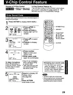 Preview for 29 page of Panasonic PV-C1342 Operating Manual