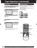 Preview for 26 page of Panasonic PV C1343 Operating Instructions Manual