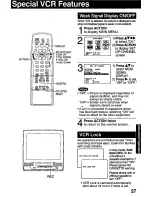 Preview for 27 page of Panasonic PV-C2021 Operating Manual