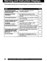 Preview for 36 page of Panasonic PV-C2021 Operating Manual