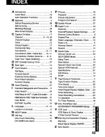 Preview for 43 page of Panasonic PV-C2021 Operating Manual