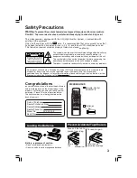 Preview for 3 page of Panasonic PV-C2022-K Operating Instructions Manual