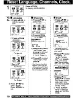 Preview for 10 page of Panasonic PV-C2022 Operating Instructions Manual