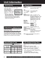 Preview for 4 page of Panasonic PV-C2023A User Manual