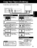 Предварительный просмотр 13 страницы Panasonic PV-C2023A User Manual