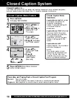 Preview for 18 page of Panasonic PV-C2023A User Manual