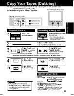 Preview for 13 page of Panasonic PV C2062 Operating Instructions Manual