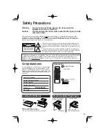 Preview for 3 page of Panasonic PV-C2523-K Operating Instructions Manual