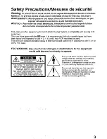 Preview for 3 page of Panasonic PV-C2q20 Operating Instructions Manual