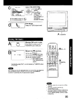 Preview for 25 page of Panasonic PV-C2q20 Operating Instructions Manual