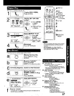 Preview for 27 page of Panasonic PV-C2q20 Operating Instructions Manual