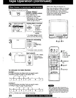 Preview for 28 page of Panasonic PV-C2q20 Operating Instructions Manual