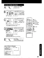 Preview for 41 page of Panasonic PV-C2q20 Operating Instructions Manual