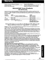 Preview for 51 page of Panasonic PV-C2q20 Operating Instructions Manual