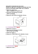 Preview for 6 page of Panasonic PV-C923 OmniVision Service Manual