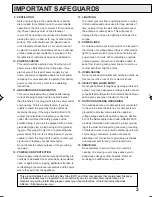 Preview for 3 page of Panasonic PV C923 Operating Instructions Manual