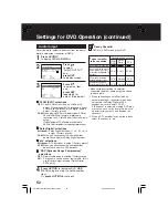 Preview for 52 page of Panasonic PV-D4733S-K Operating Instructions Manual