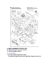 Preview for 5 page of Panasonic PV-D4733S-K Service Manual